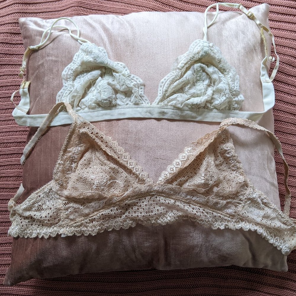 2 Lacy Bralettes
